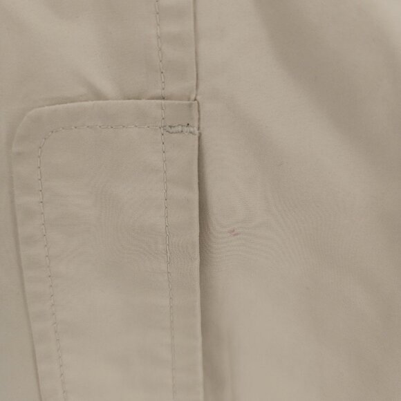 LL BEAN Women's Beige Hooded Jacket Zip Out Liner Size SMALL PETITE - Picture 3 of 11